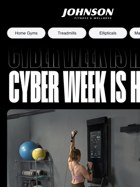 johnsonfit newsletter: Cyber Week Deal: Free Tonal Accessories + 4-Year W...
