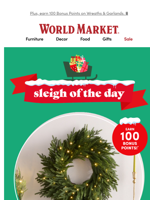 emailworldmarket newsletter: 🎄🔔 ✨ It’s hall-decking time.