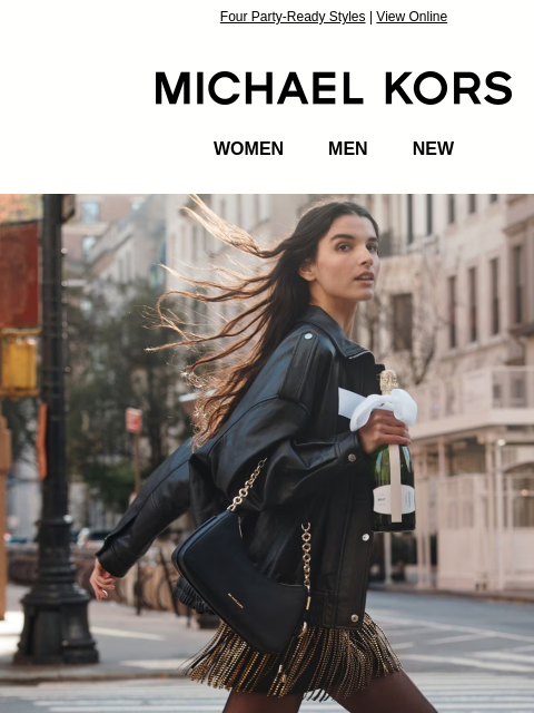 michaelkorsmail newsletter: Going Out? We’ve Got You.