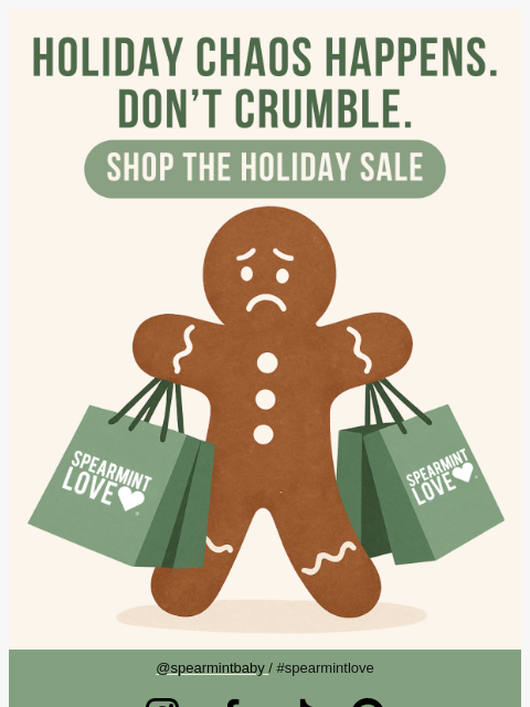 spearmintlove newsletter: Don’t Miss Out on Our Festive Deals! 🎄