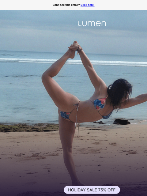 lumen newsletter: Get 75% off Lumen