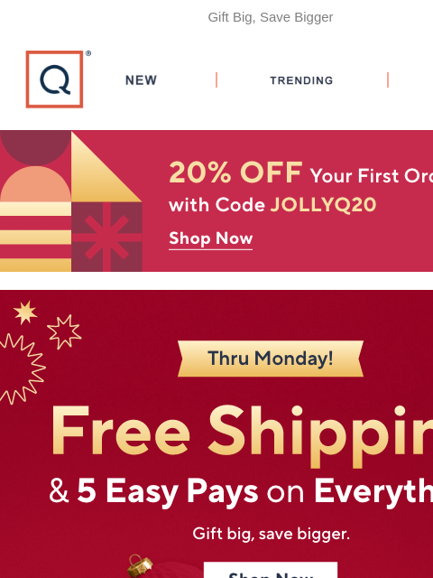 qvcemail newsletter: Free Shipping & 72 Hours of Deals