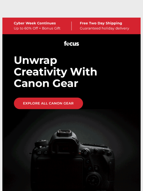 focuscamera newsletter: Meet your perfect Canon match