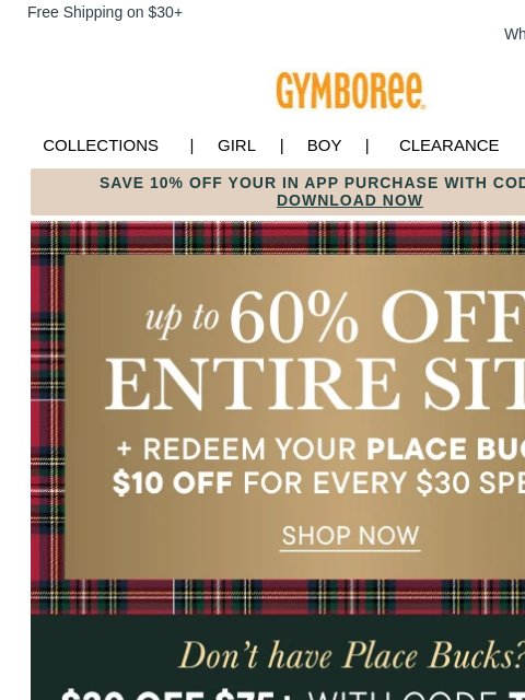 gymboree newsletter: GIFT of the Day 🎁 Plush Winter Styles ❄️✨