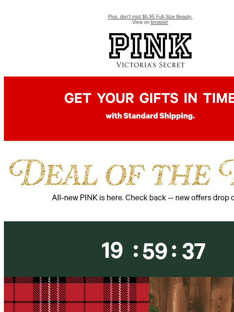 Plus, don't mist $6.95 Full-Size Beauty. View on browser PINK Victoria's Secret VSCC Available Credit feature cta cta Shop Now Shop now. Shop Now Shop Now Shop Now Shop Now Shop Now VS