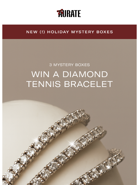 auratenewyork newsletter: DIAMOND TENNIS FOR $98?!