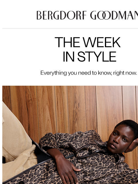bergdorfgoodman newsletter: The Week In Style: Wintry Mix