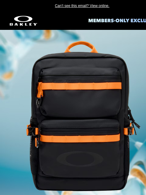 oakley newsletter: Our Limited-Edition Backpack Is Back