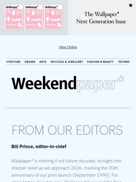 futureplc newsletter: Weekendpaper* | Remembering Frank Gehry