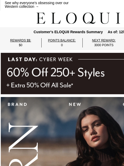 eloquii newsletter: "Omg I'll take 2 of EVERYTHING! No notes!"