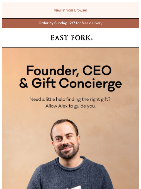 eastfork newsletter: Your gift concierge 🎁