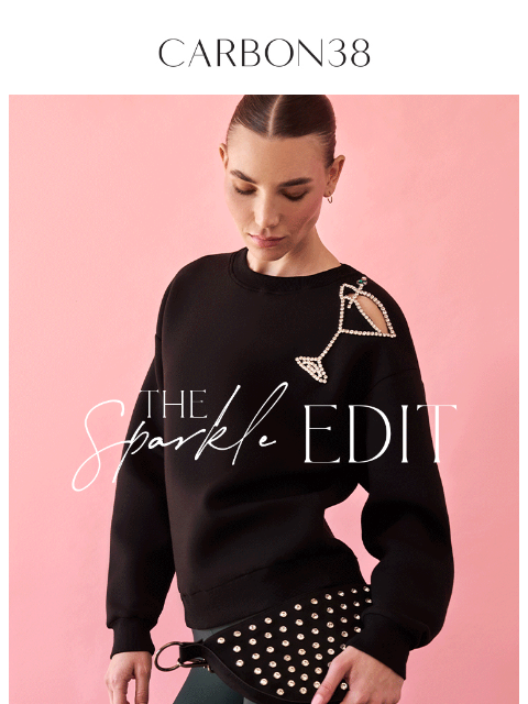 carbon38 newsletter: The Sparkle Edit ✨