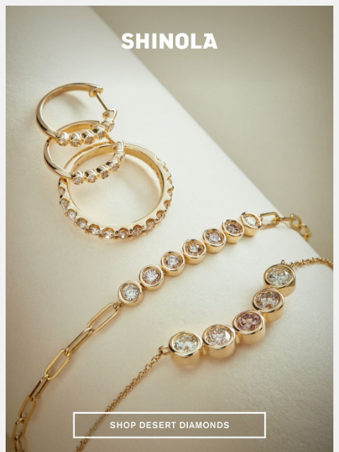 shinola newsletter: Diamonds in Every Shade of Sun