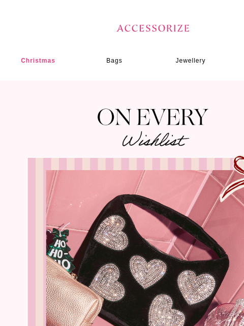 accessorize newsletter: Let the hint-dropping begin... 👀🎁