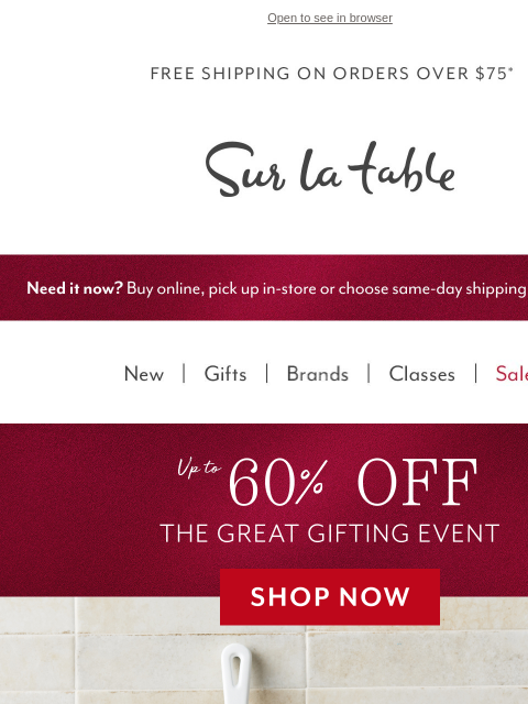 surlatable newsletter: 🗣️ Find the Gifts Everyone’s Talking About 