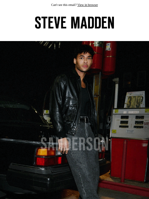 stevemadden newsletter: Consider Your Boots Upgraded, Guys