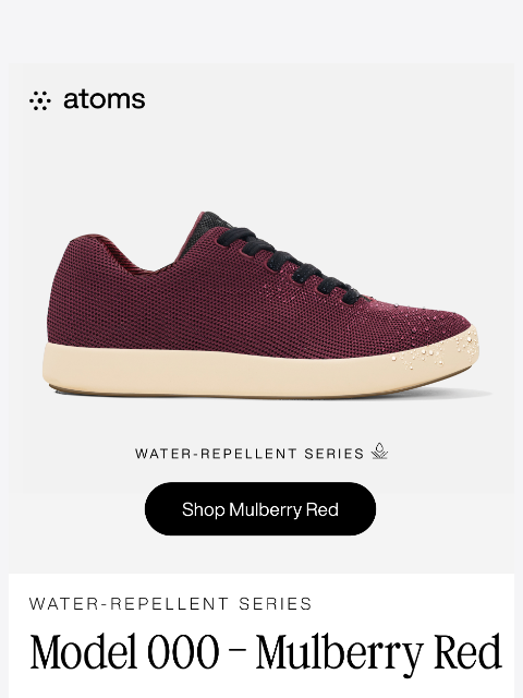 atoms newsletter: Meet Mulberry Red - a special edition for the holi...