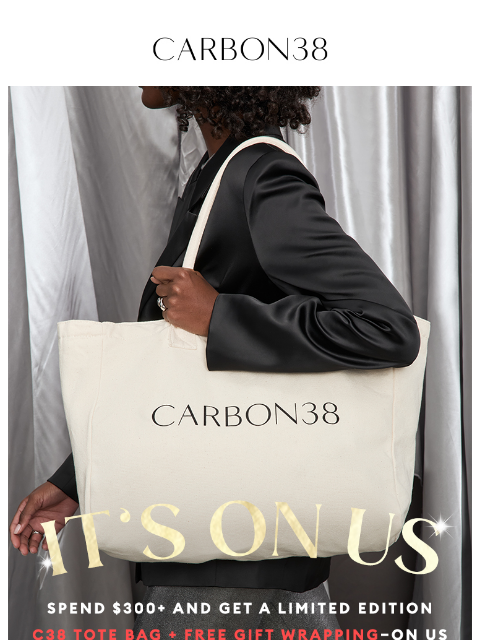 Spend $300+ and get a limited edition CARBON38 Tote + Free Gift Wrapping – on us. ͏ ͏ ͏ ͏ ͏ ͏ ͏ ͏ ͏ ͏ ͏ ͏ ͏ ͏ ͏ ͏ ͏ ͏ ͏ ͏ ͏ ͏ ͏ ͏ ͏ ͏ ͏ ͏ ͏ ͏ ͏ ͏ ͏ ͏ ͏ ͏ ͏ ͏ ͏ ͏ ͏ ͏ ͏ ͏ ͏ ͏ ͏ ͏ ͏ ͏ ͏ ͏ ͏ ͏ ͏ ͏ ͏ ͏ ͏ ͏