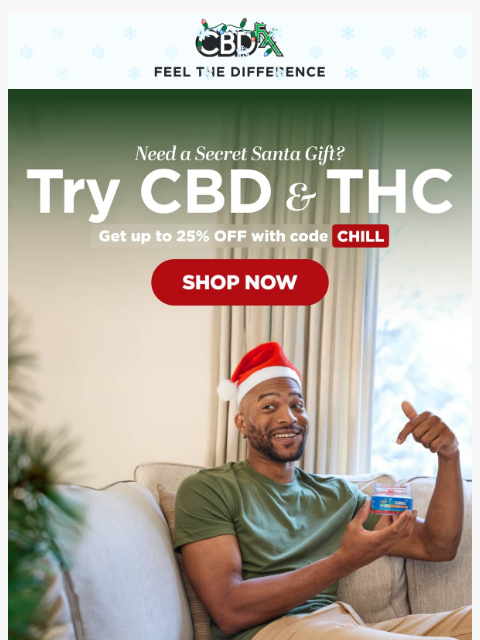 This year, give 'em CBD—and get up to 25% OFF with code... ͏ ͏ ͏ ͏ ͏ ͏ ͏ ͏ ͏ ͏ ͏ ͏ ͏ ͏ ͏ ͏ ͏ ͏ ͏ ͏ ͏ ͏ ͏ ͏ ͏ ͏ ͏ ͏ ͏ ͏ ͏ ͏ ͏ ͏ ͏ ͏ ͏ ͏ ͏ ͏ ͏ ͏ ͏ ͏ ͏ ͏ ͏ ͏ ͏ ͏ ͏ ͏ ͏ ͏ ͏ ͏ ͏ ͏ ͏ ͏ ͏ ͏ ͏ ͏ ͏ ͏ ͏ ͏ ͏