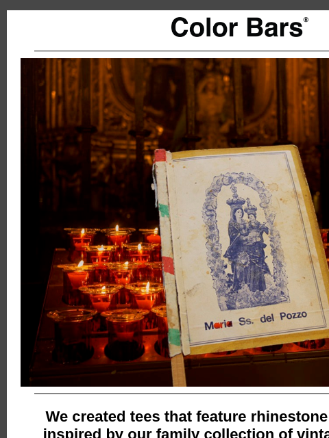 ccsend newsletter: Rhinestone Vintage Tees