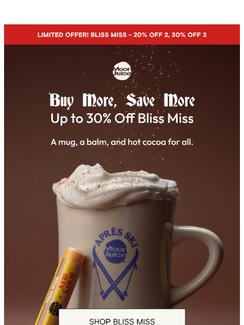 moonjuice newsletter: up to 30% off this PERFECT gift kit