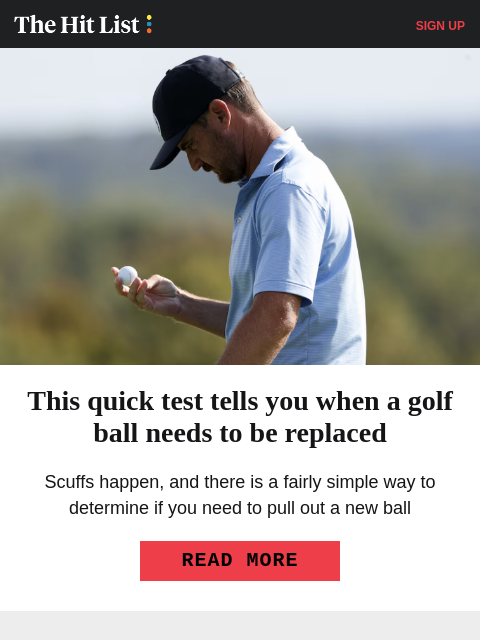 golfdigest newsletter: Short miss costs Cam Smith
