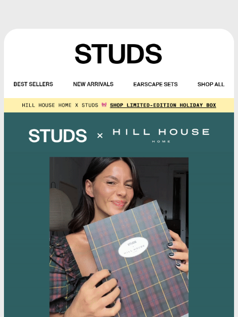studs newsletter: What’s Inside the Hill House x Studs Holiday Box �...