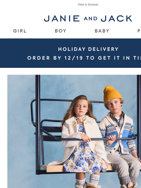 janieandjack newsletter: Give your wardrobe a lift...