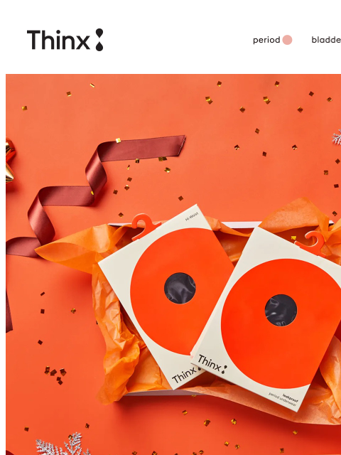 shethinx newsletter: Ready for up to 40% off?