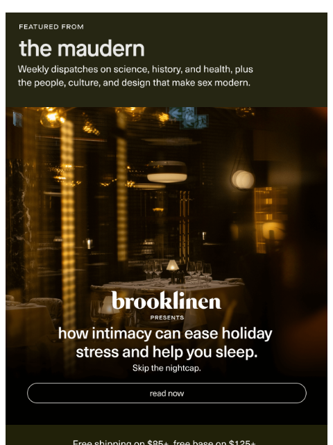 getmaude newsletter: the maudern.