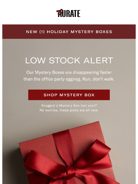 auratenewyork newsletter: THAT WAS FAST