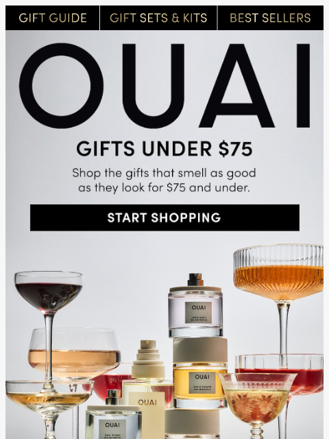 theouai newsletter: Our best gift ideas, all under $75