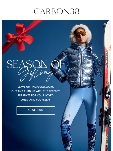 carbon38 newsletter: The season of gifting 🎁