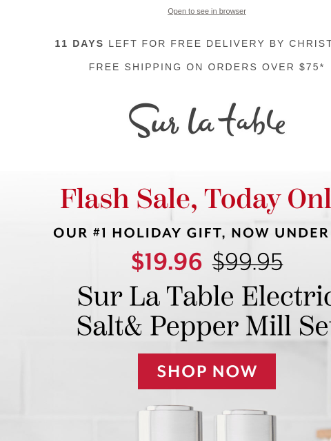 surlatable newsletter: Today Only: Our #1 gift is now under $20!