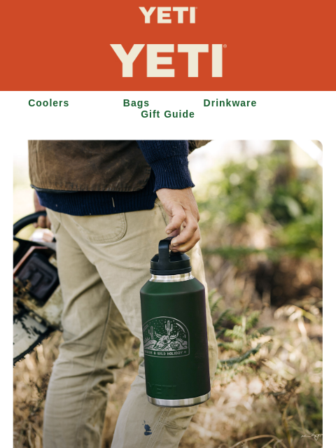 yeti newsletter: Get Your Custom Orders In