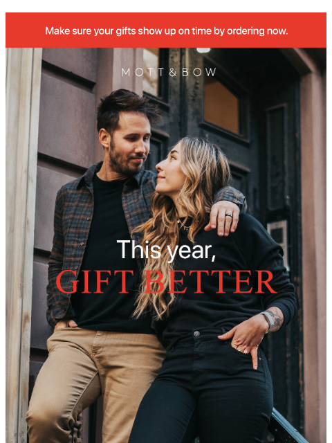 mottandbow newsletter: These are the best gifts of the season.