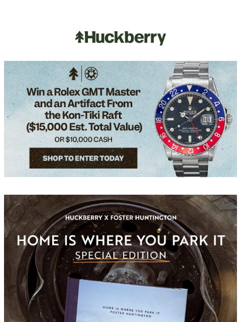 Order today to win a 1972 Rolex GMT, how the Plunge CEO keeps his cool, the first-ever sauna watch, and more… Foster Huntington has lived a storied creative career, working with everyone from Nike to