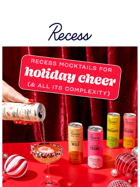 takearecess newsletter: from holiday fatigue to holiday cheer