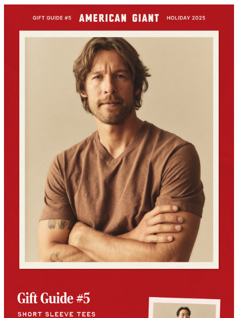 american-giant newsletter: Gift Guide #5: The Premium Tee