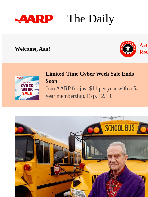 aarp newsletter: The Daily — 20 Popular Jobs That Older Workers Thr...