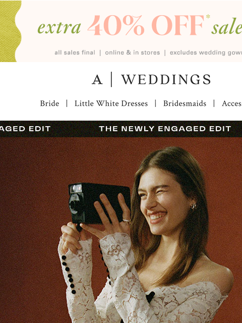 anthropologie newsletter: Already on sale? Take an extra 40% off