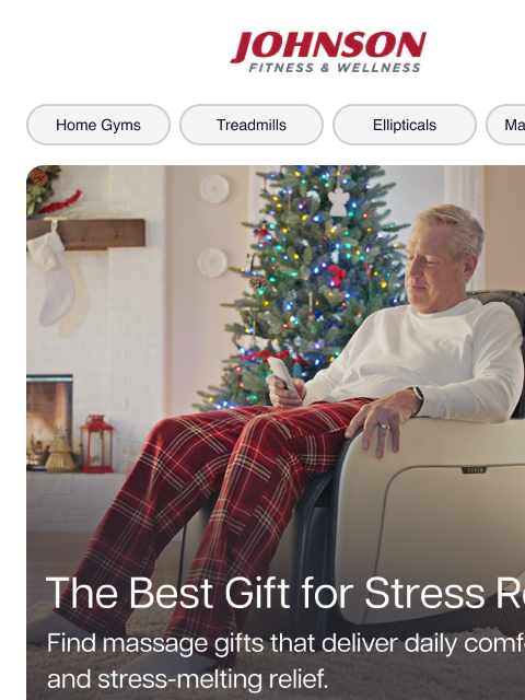 johnsonfit newsletter: Give the Gift of Relaxation This Holiday Season