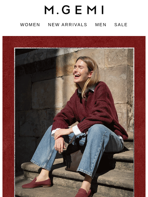 mgemi newsletter: A Pop Of Red