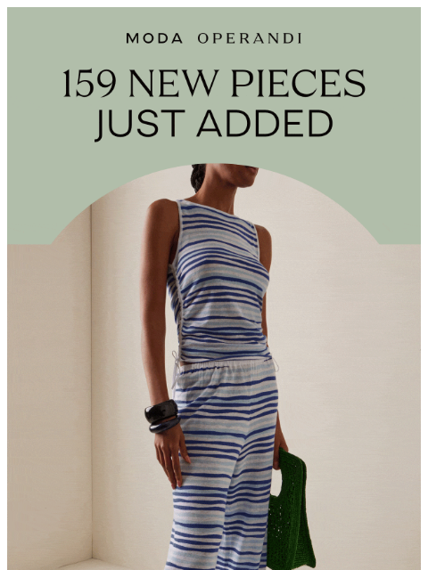modaoperandi newsletter: 159 NEW PIECES INSIDE