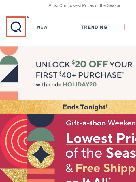 Plus, Our Lowest Prices of the Season QVC New TRENDING DEALS Unlock $20 off Your First Purchase Free Shipping on Everything USI Carbon Monoxide 10yr Sealed Free Standing Smart Alarm USI Carbon Monoxide