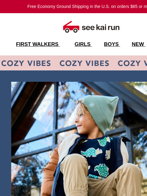 seekairun newsletter: Sweater Weather Starts at Their Feet 👣