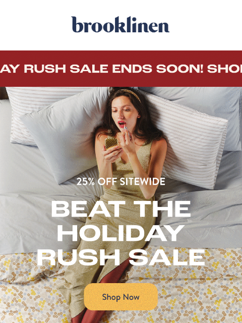 brooklinen newsletter: Don’t They Deserve an Award-Winner?