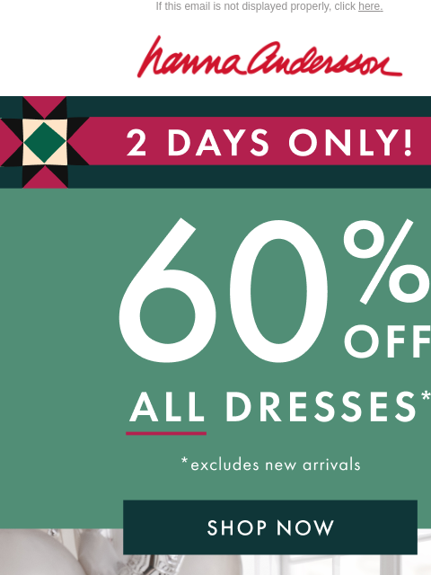 hannaandersson newsletter: Twirl Ready Dresses ON SALE NOW