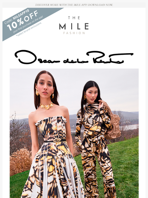 orchardmile newsletter: Oscar de la Renta Pre-Fall & Fall 2025 — Now on Sa...
