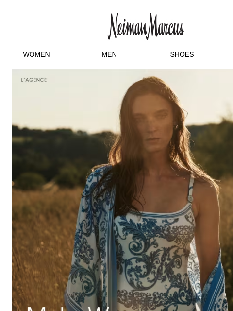 neimanmarcus newsletter: Your vacation wardrobe is calling